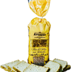Pain de mie aux céréales Arruapan – 450g