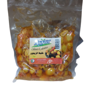 Olives Cassées Ayyur – piquant – 400g
