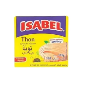 Thon à l’huile de tournesol Isabel – 160g