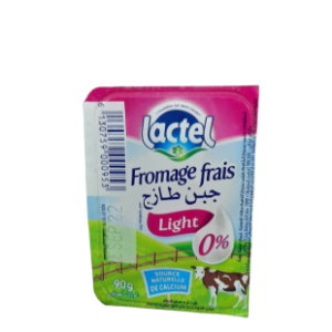 Fromage frais Lactel – Light 0% – 90g