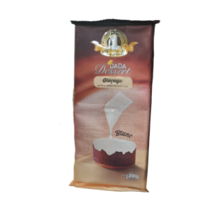 Glaçage chocolat Dada Dessert – Blanc – 200g