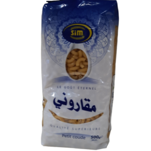 Pâtes petit coude  SIM Macaroni – 500g