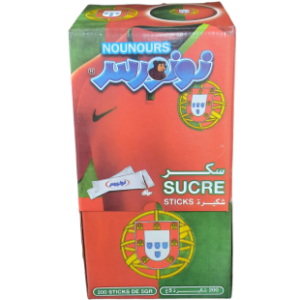 Distributeur – Sucre en sticks – 8g x 200 pcs