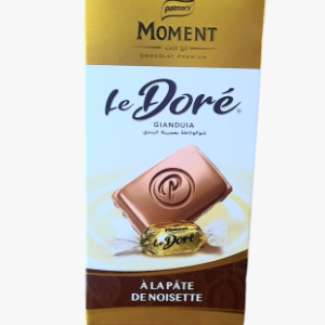 Chocolat au lait Moment – Le Doré – Pâte de noisettes