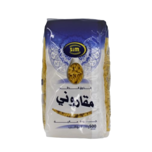 Pâtes ressort SIM Macaroni- 500g