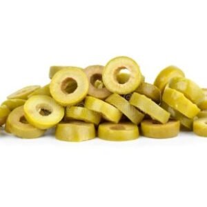 Olives vertes découpées – 200g