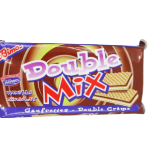 Gaufrettes Double Mix – vanille chocolat -Bimo –