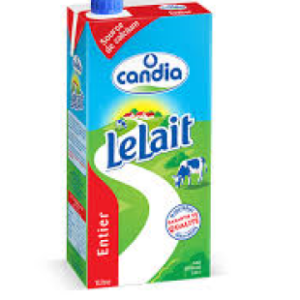 Lait entier Candia – 1L