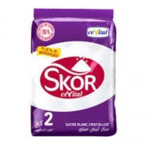 Sucre blanc cristallisé Skor – 2kg