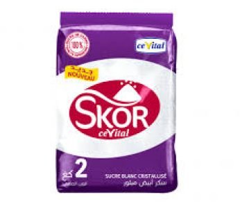 Sucre blanc cristallisé Skor – 2kg