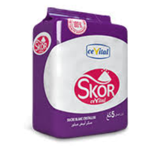 Sucre blanc cristallisé Skor – 5kg