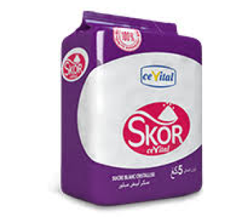 Sucre blanc cristallisé Skor – 5kg