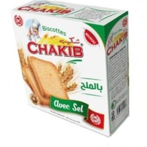Biscottes Chakib – avec sel – 230g