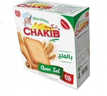 Biscottes Chakib – avec sel – 230g