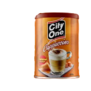 Cappuccino City One – goût caramel – 70g