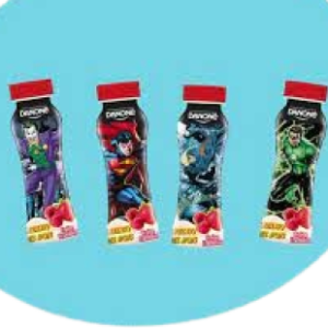 Yaourt à boire Danone kids (Justice league)- 155g