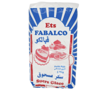 Sucre glace Extra fin – Fabalco – 700g