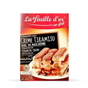 Crème Tiramisu – La Feuille d’Or  – 65g