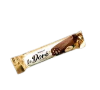 Barre de chocolat Moment  – Le Doré – à la pâte d’amande