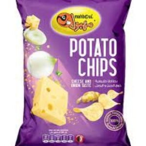Potato Chips – Mahboul – Fromage et oignon –  40g