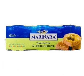 Thon entier à l’huile d’olive Marinara – 65gx3