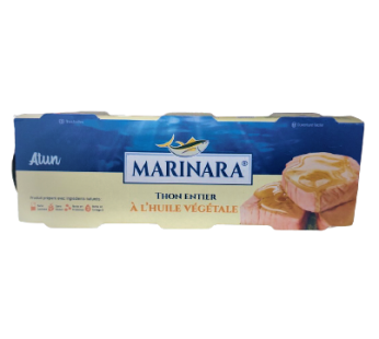 Thon à l’huile Marinara- 65gx3