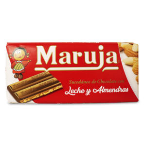 Chocolat Maruja – lait amandes – 150g