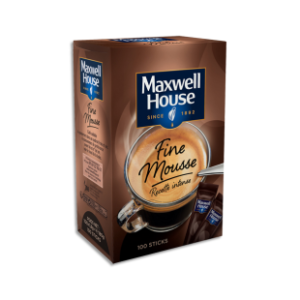 Café  Maxwell House – Fine mousse – 100 sticks