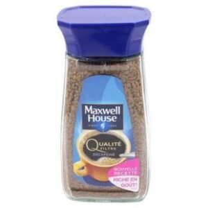Café soluble Maxwell House – Décaféiné – 200g