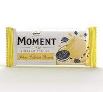 Chocolat Moment – Blanc éclats de biscuits – 95g