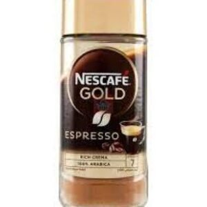 Café soluble Nescafé Gold Espresso – 100g