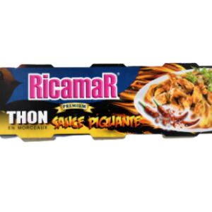 Thon en sauce piquante Ricamar – 65g x 3