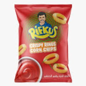 Rifkus Crispy rings  – Ketchup-  55g