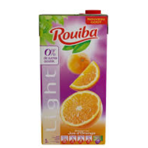 Boisson au jus d’orange Light Rouiba – paqu.1L