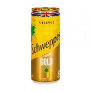 Canette Schweppes Gold – Ananas – 24cl