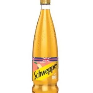 Boisson gazeuse Schweppes – Gold – pêche 1L
