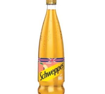 Boisson gazeuse Schweppes – Gold – pêche 1L