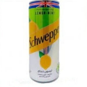 Canette Schweppes – Menthe Citron – 24cl