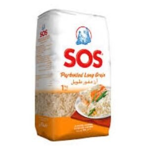 Riz long étuvé SOS – 1kg