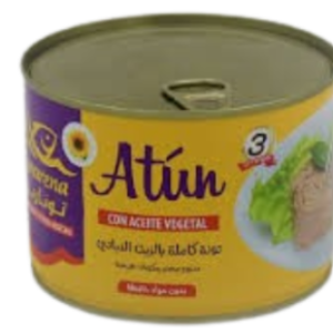 Thon entier à l’huile végétale Tunarena Atun  – 400g