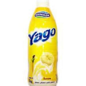 Yaourt à boire Yago Soummam banane -1L